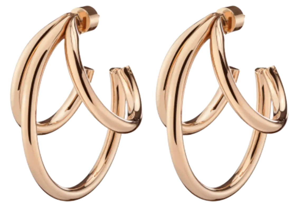 Jennifer Fisher Triple Lilly Hoops Earrings $525