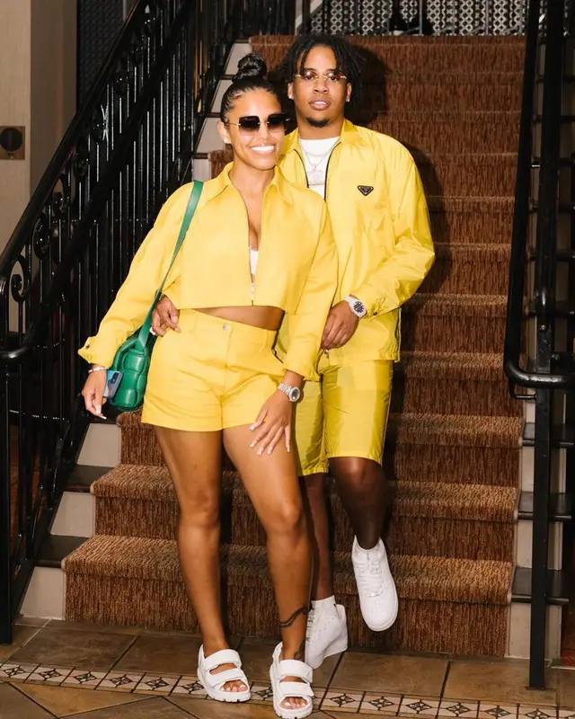 Turbo outfit in Prada, Nike, and Cartier, 2021