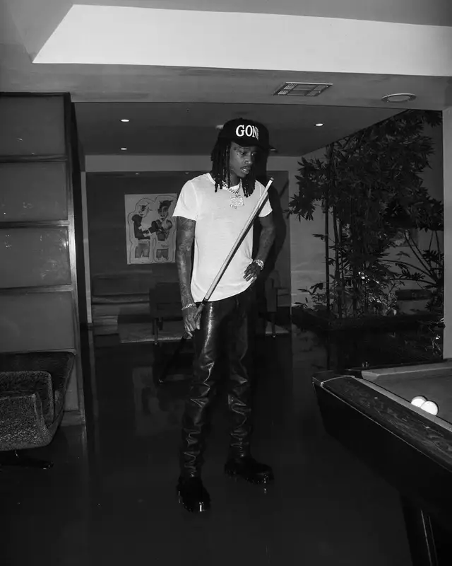 Wiz Khalifa outfit in Rick Owens and Fresh I Am, 2021