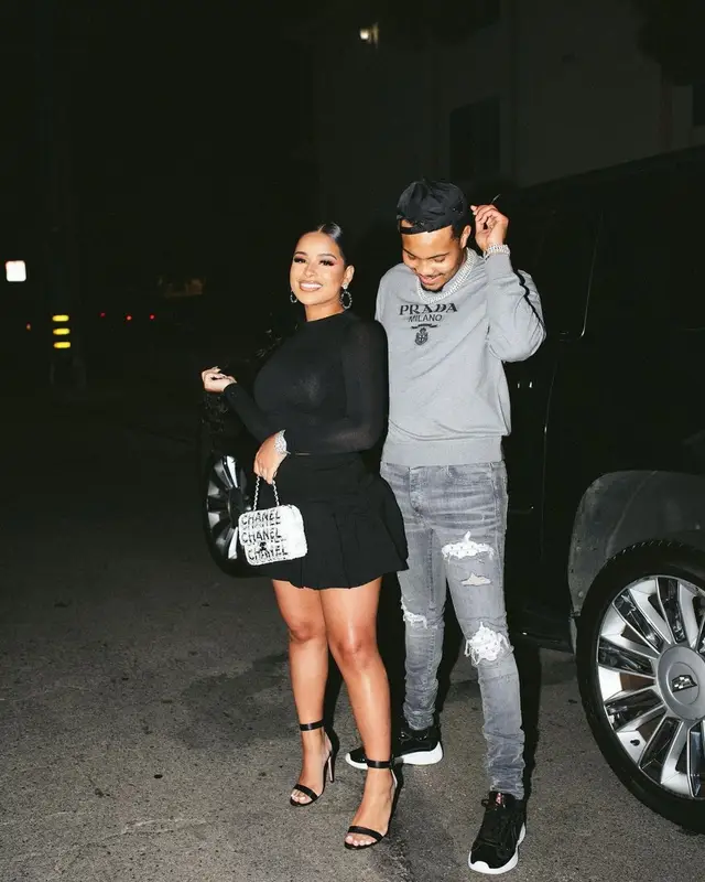 G Herbo outfit in Prada, Amiri, and Playboy, 2021