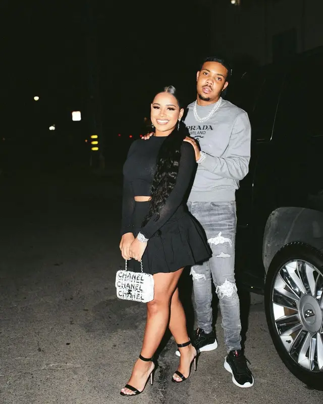 G Herbo outfit in Prada, Amiri, and Playboy, 2021
