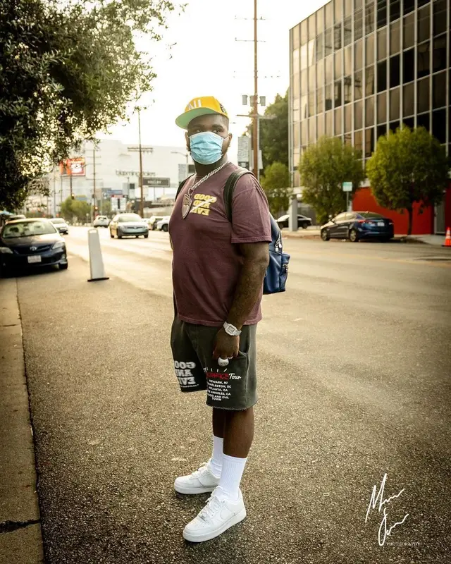 Fat Boy outfit in Good And Evil and Nike, 2021