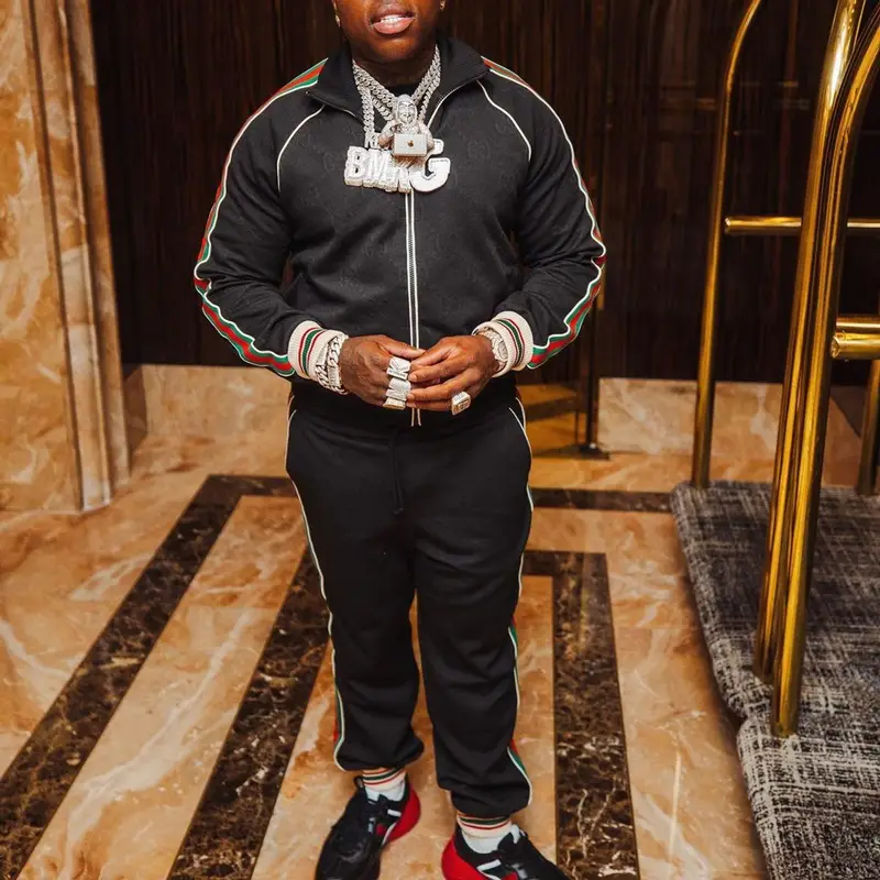 BandMan Kevo outfit in Gucci, 2021