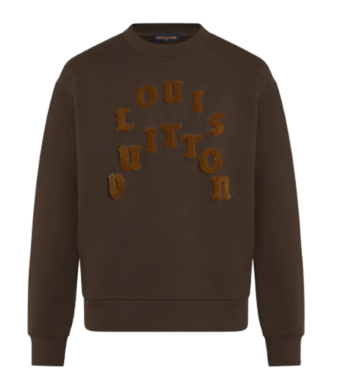 Louis Vuitton Brown Tuffetage Sweater