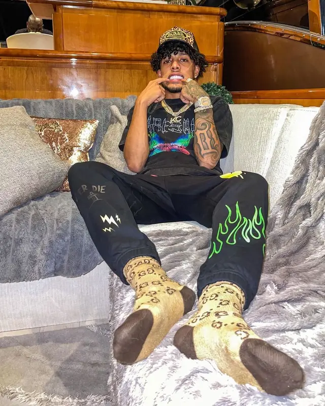 King Cid outfit in Everything Rare, Von Dutch, and Gucci, 2021