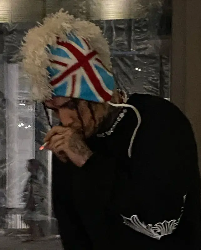 Sosmula outfit in Chrome Hearts, Rick Owens, and Goyard, 2021