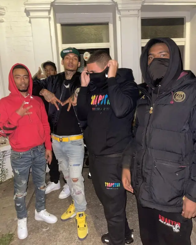 Fredo outfit in Dior, Amiri, and New Era, 2021