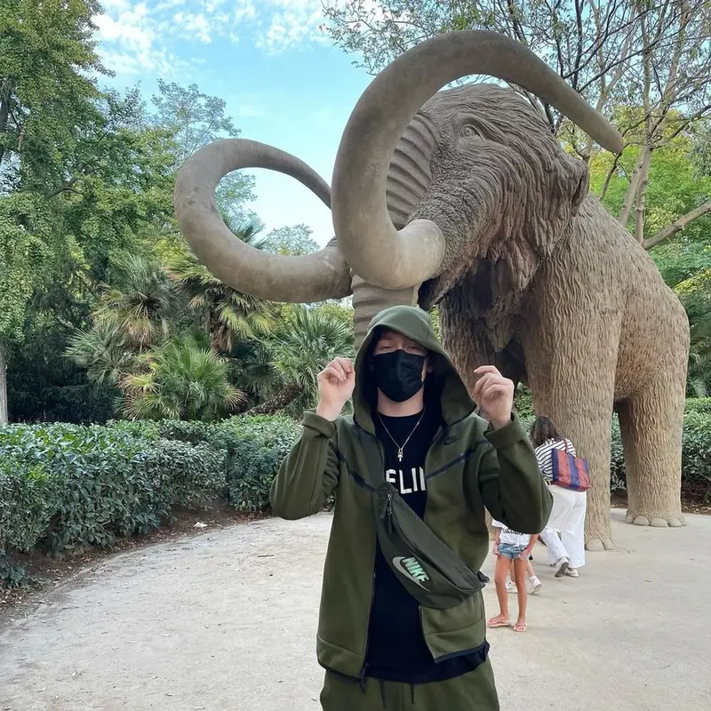 Big Baby Tape outfit in Celine and Nike, 2021