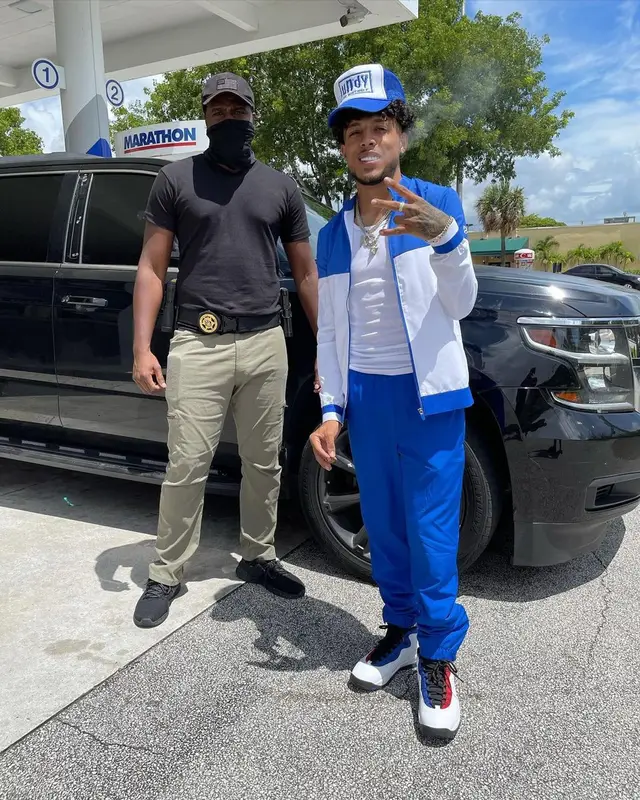 King Cid outfit in Lacoste, Polo Ralph Lauren, and Jordan, 2021