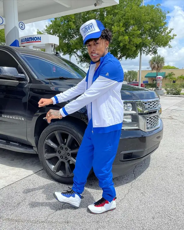 King Cid outfit in Lacoste, Polo Ralph Lauren, and Jordan, 2021