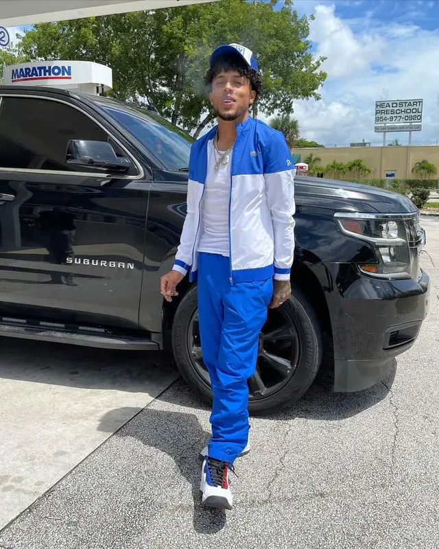 King Cid outfit in Lacoste, Polo Ralph Lauren, and Jordan, 2021