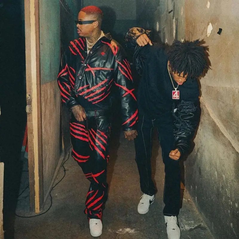YG outfit in Formy Studio, Nike, and A BETTER FEELING, 2021