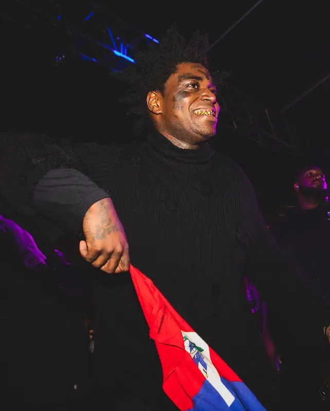 Kodak Black outfit in Balenciaga, Rta, and Miu Miu, 2021