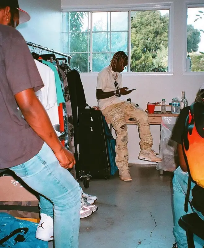 Rich The Kid outfit in Demonites, 2020