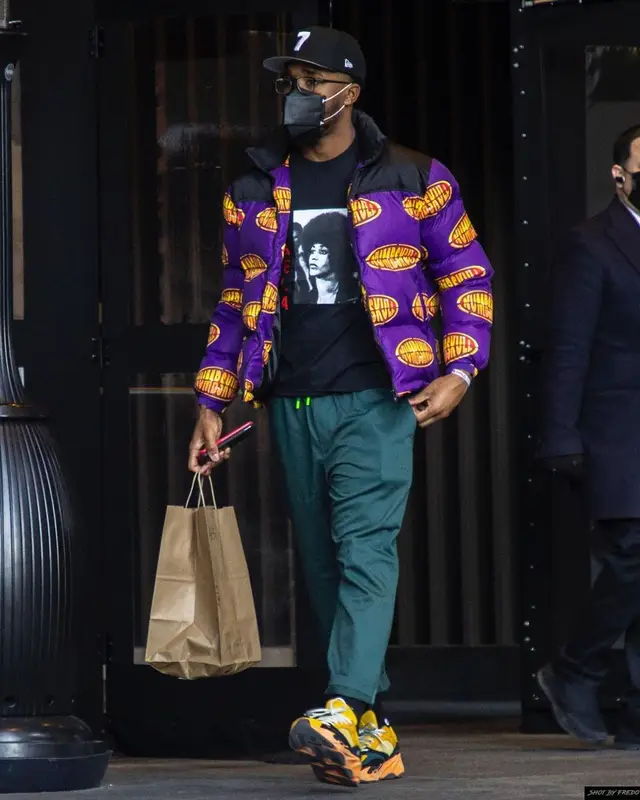 Donovan Mitchell outfit in Numbskull , 2021