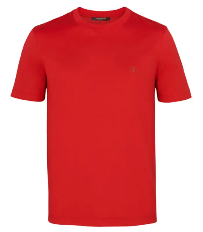 Louis Vuitton Big Logo Red Black T-Shirt • Kybershop