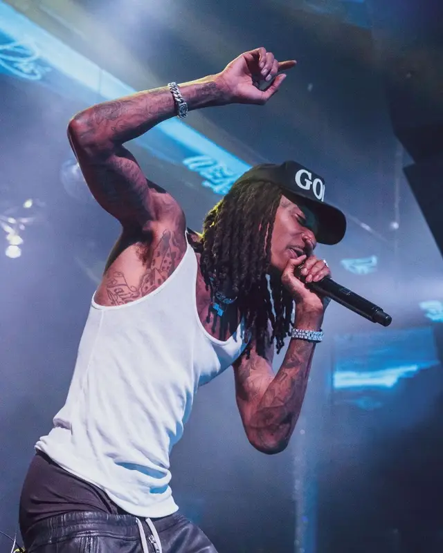 Wiz Khalifa outfit in Rick Owens and Fresh I Am, 2021