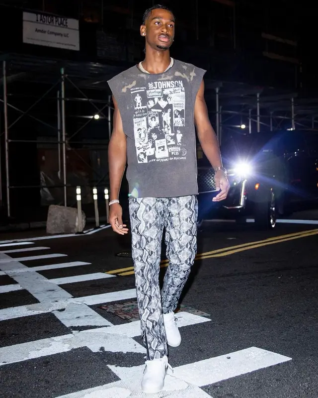 Shai outfit in Gallery Dept., No Name, and Nike, 2021