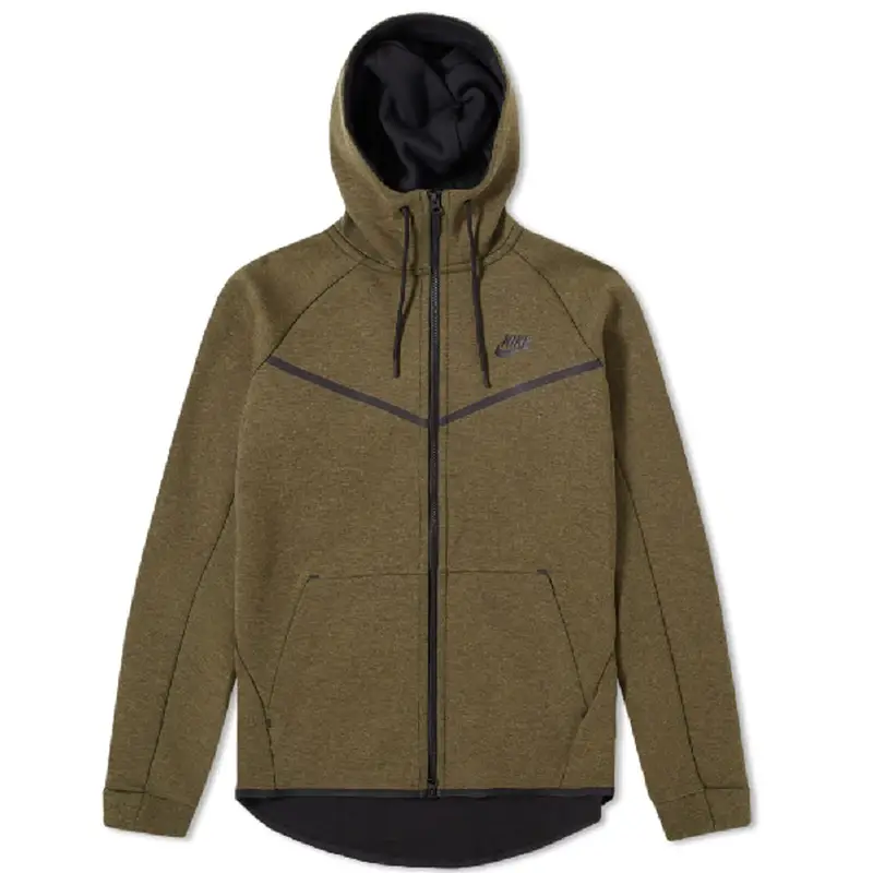 nike tech fleece windrunner green