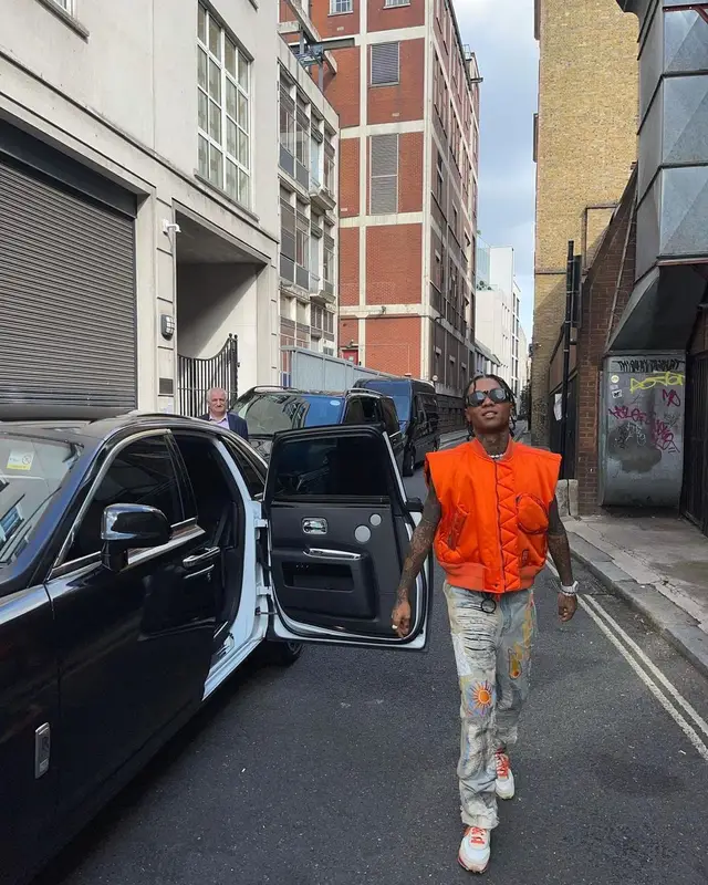 Swae Lee outfit in Off-White, Who Decides War, and Chanel, 2021