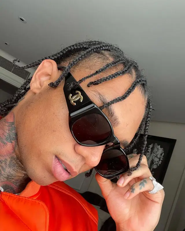 Swae Lee outfit in Off-White, Who Decides War, and Chanel, 2021