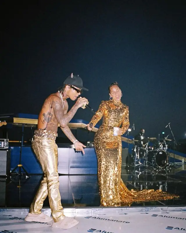 Swae Lee outfit in Givenchy, 2021