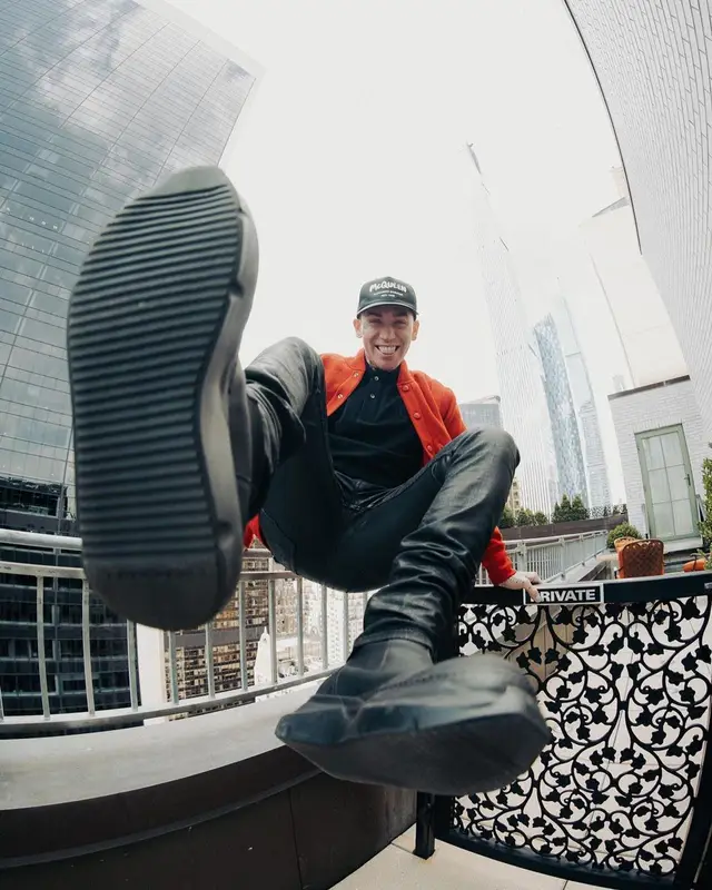 Blackbear outfit in Givenchy, Rick Owens, and Alexander McQueen, 2021