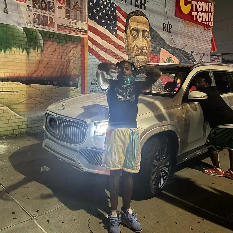 Sauce Walka outfit in Bape, Collect and Select, and Jordan, 2021