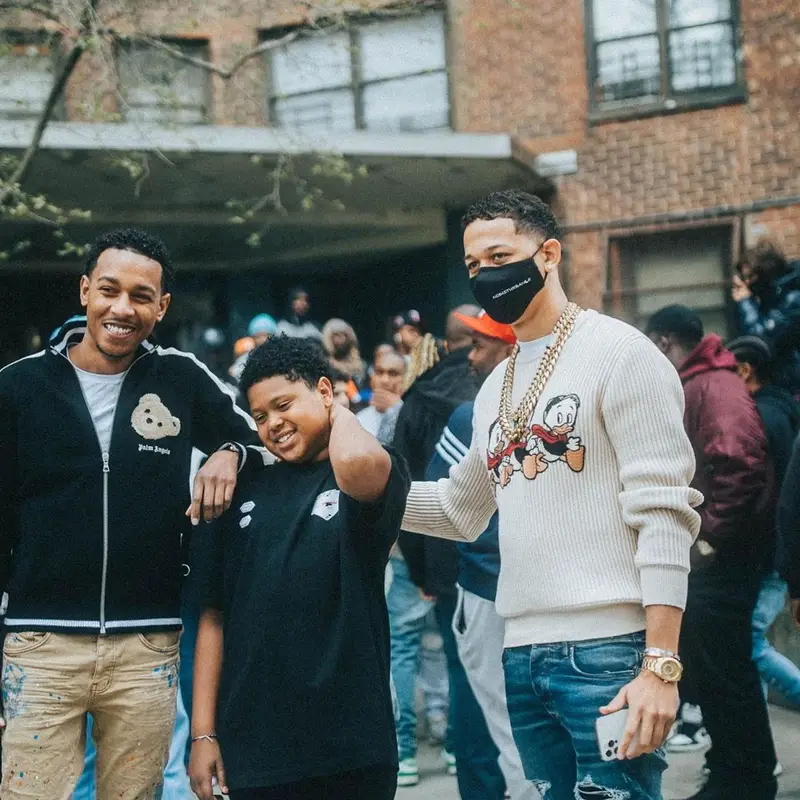 Lil Bibby outfit in Nodisturbance, 2021