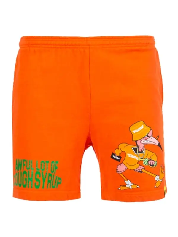 Cough Syrup Orange Shorts $250