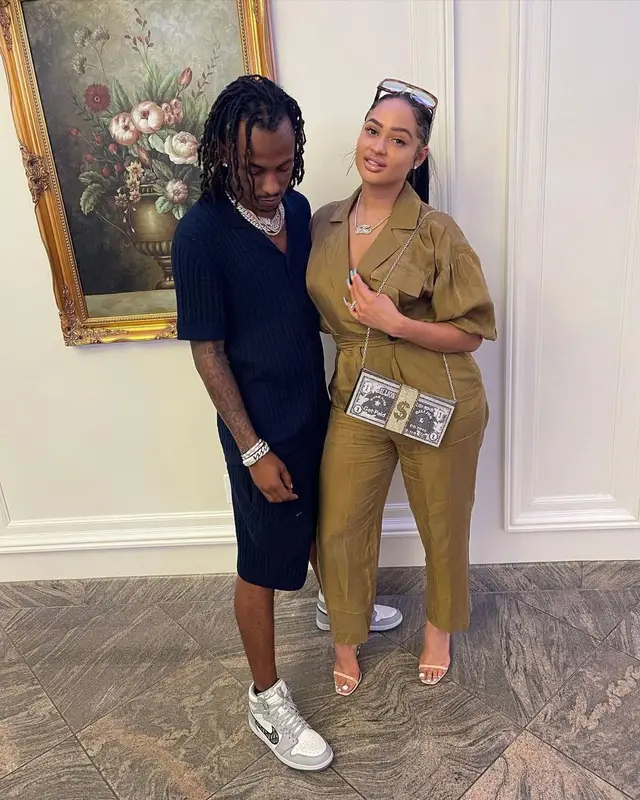 Rich The Kid outfit in Nike, No Name, and Dior, 2021