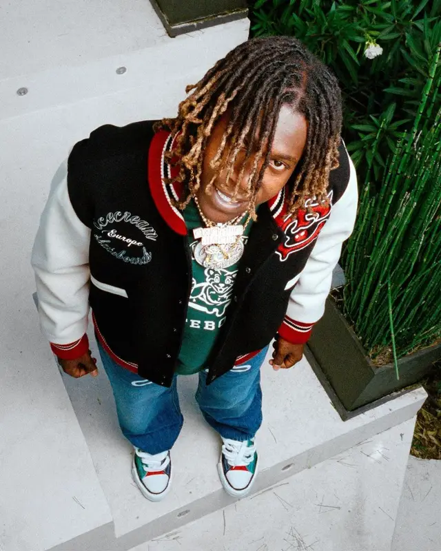 Don Toliver outfit in IceCream, Billionaire Boys Club, and Maison Mihara Yasuhiro, 2021