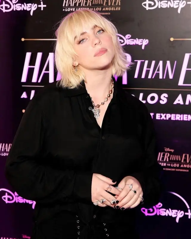 Billie Eilish outfit in For Those Who Sin, 2021