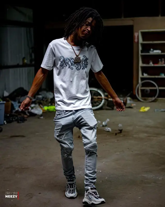Nuski2Squad outfit in Amiri, 2021