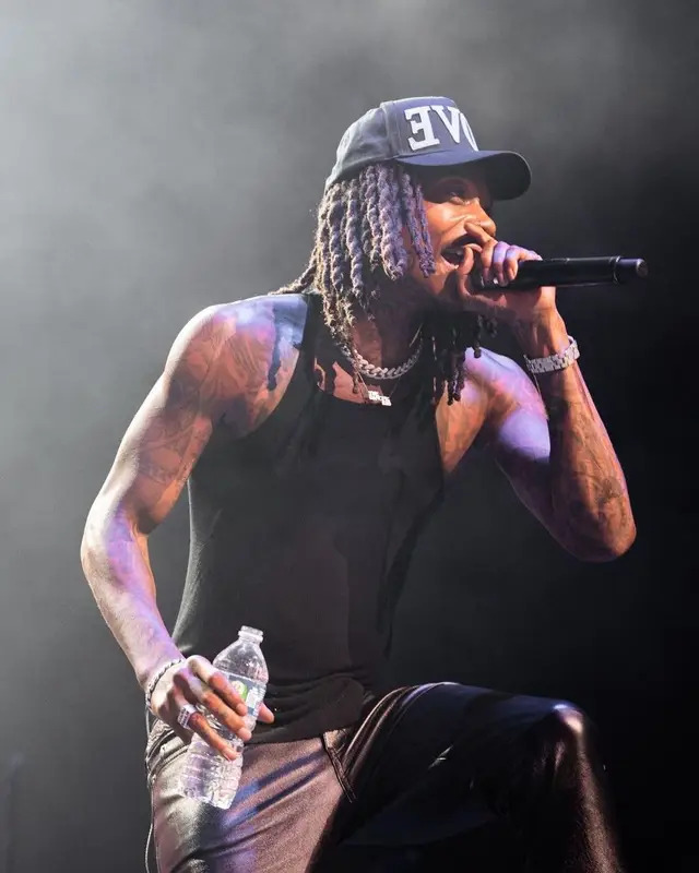 Wiz Khalifa outfit in Rick Owens, Fresh I Am, and Celine, 2021