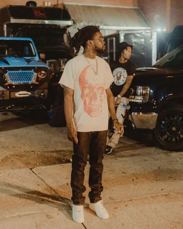 Seddy Hendrinx outfit in Evisu, Nike, and Cartier, 2021