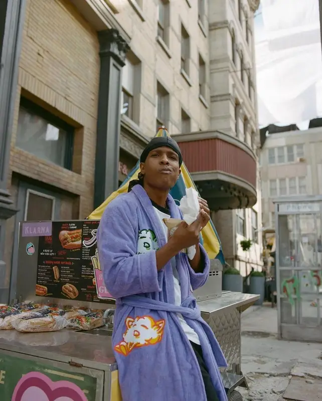 ASAP Rocky outfit in Cozy World, 2021