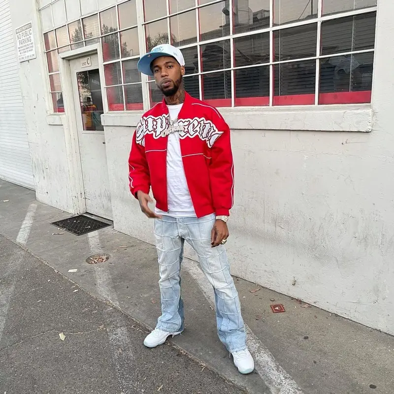 Key Glock outfit in Supreme, Gallery Dept., and New Era, 2021