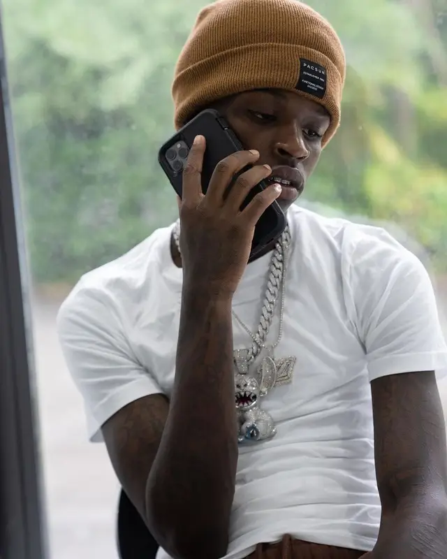 Quando Rondo outfit in Jordan, PacSun, and Polo Ralph Lauren, 2021