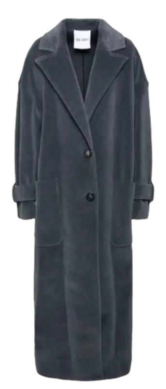 The Attico Grey Oversized Coat $2041
