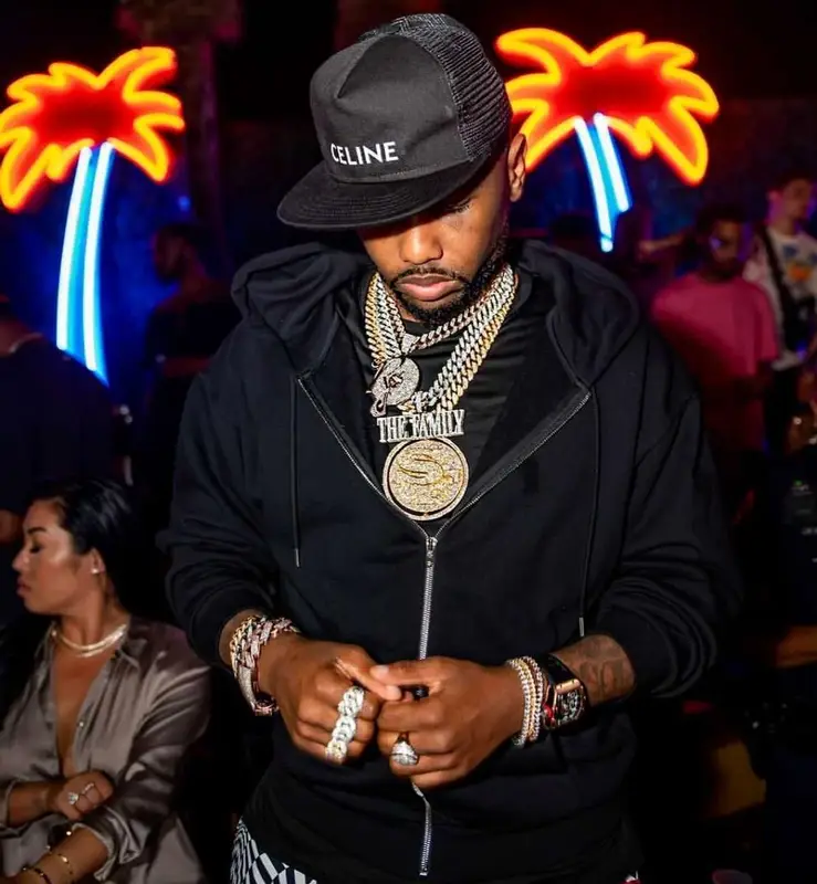Fabolous outfit in Vans, Celine, and Aries, 2021