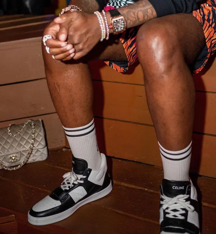 Fabolous outfit in Vans, Celine, and Aries, 2021