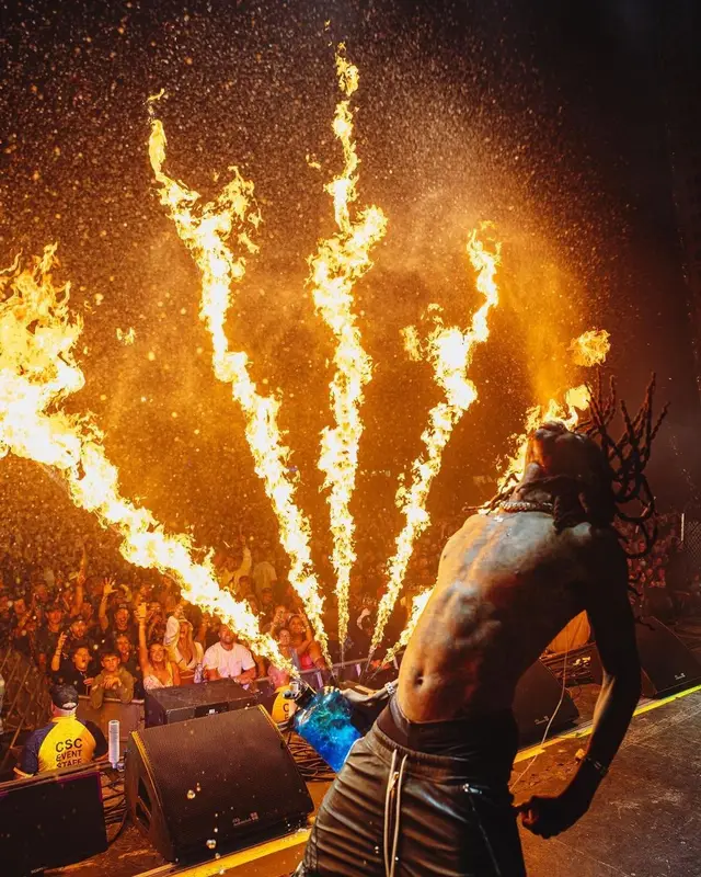 Wiz Khalifa outfit in Rick Owens, Fresh I Am, and Calvin Klein, 2021