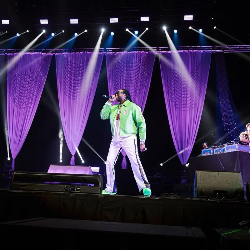 2 Chainz outfit in Avirex and Louis Vuitton, 2021