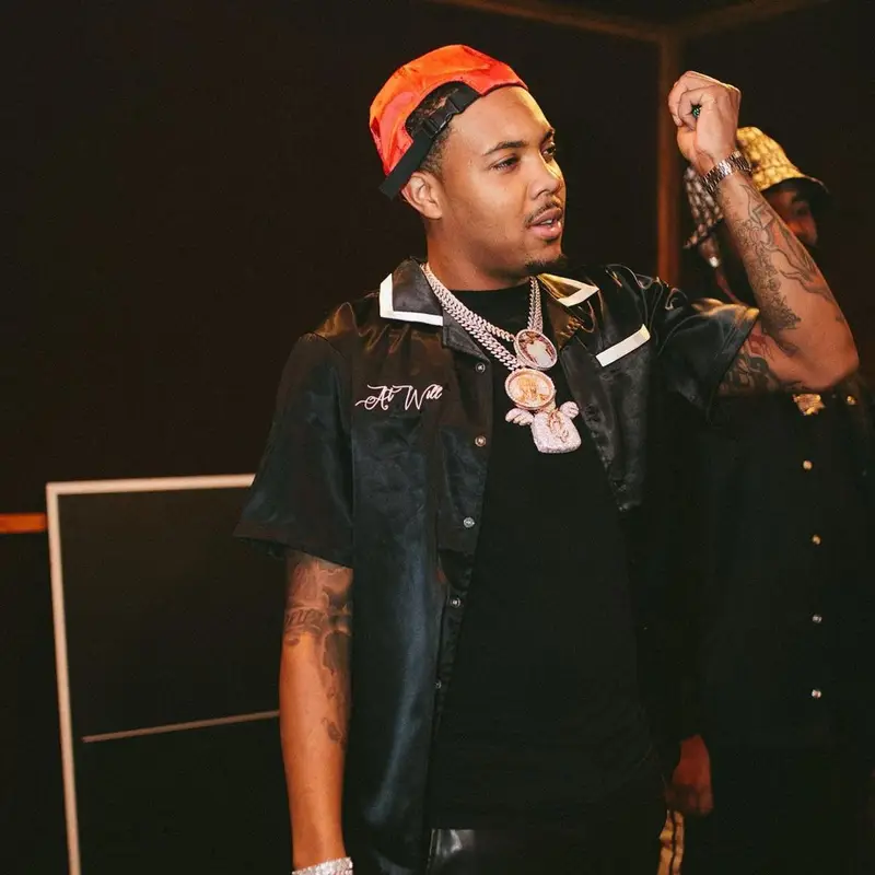 G Herbo outfit in Amiri, Nike, and Silent Siren, 2021