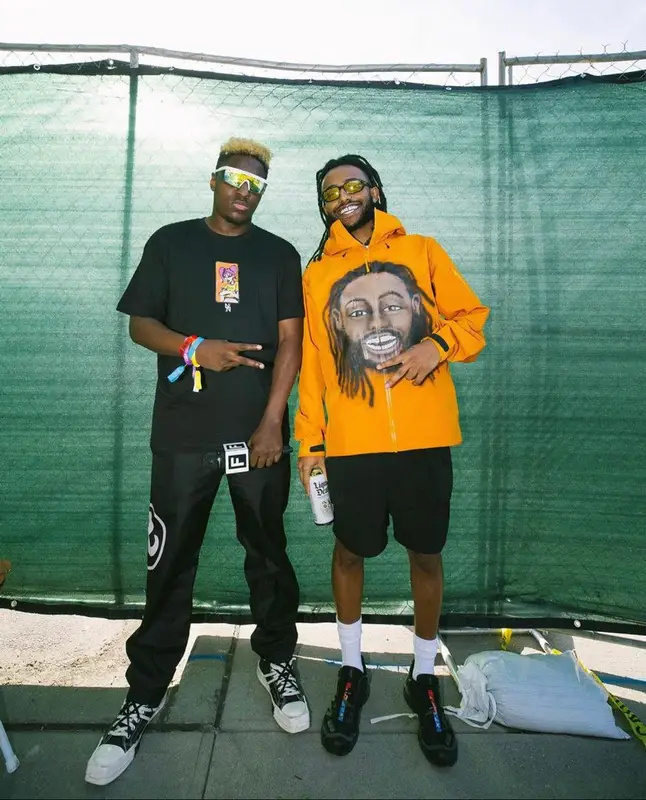Amine outfit in Arc'teryx, Arnette, and Post Malone Merch, 2021