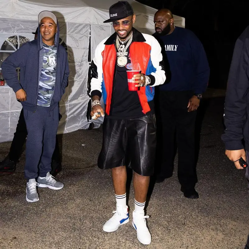 Fabolous outfit in Cartier and Celine, 2021