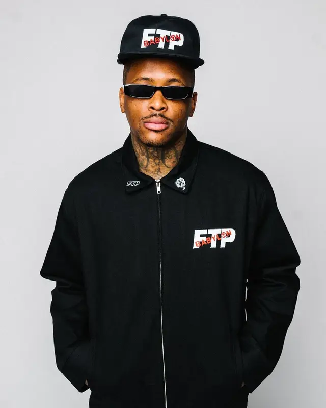 YG outfit in Fuck The Population and Babylon, 2020