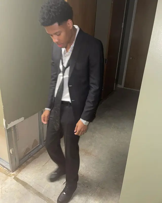 Nardo Wick outfit in Dior and Nike, 2021