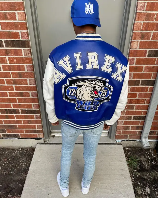 DCG Shun outfit in Avirex, Nike, and Amiri, 2021